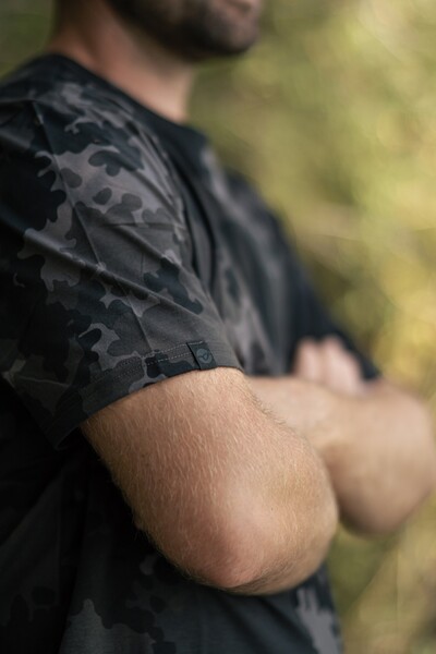 Korda Black Kamo Tee T-Shirt