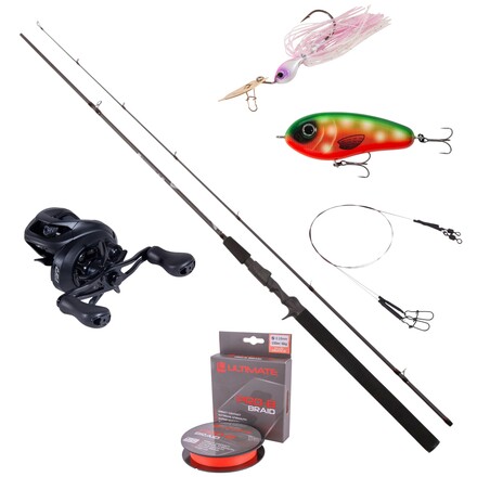 Ultimate Pike Caster Baitcaster Set