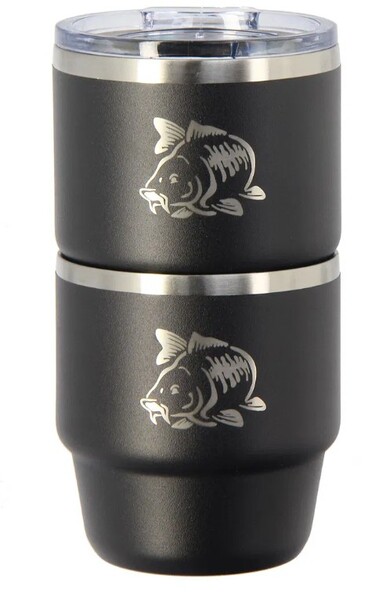 NGT Twin Mug Stackable Outdoor Drink Thermos Set (Cup + Mug)