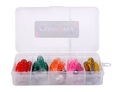 Fish4all Ghosty Softbait & Jighead Ultra Light Box (20pcs)
