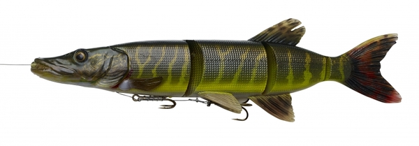 Savage Gear 4D Line Thru Pike SS - Limited Edition z fotograficznym wydrukiem PHP i zapachem! - Striped Pike