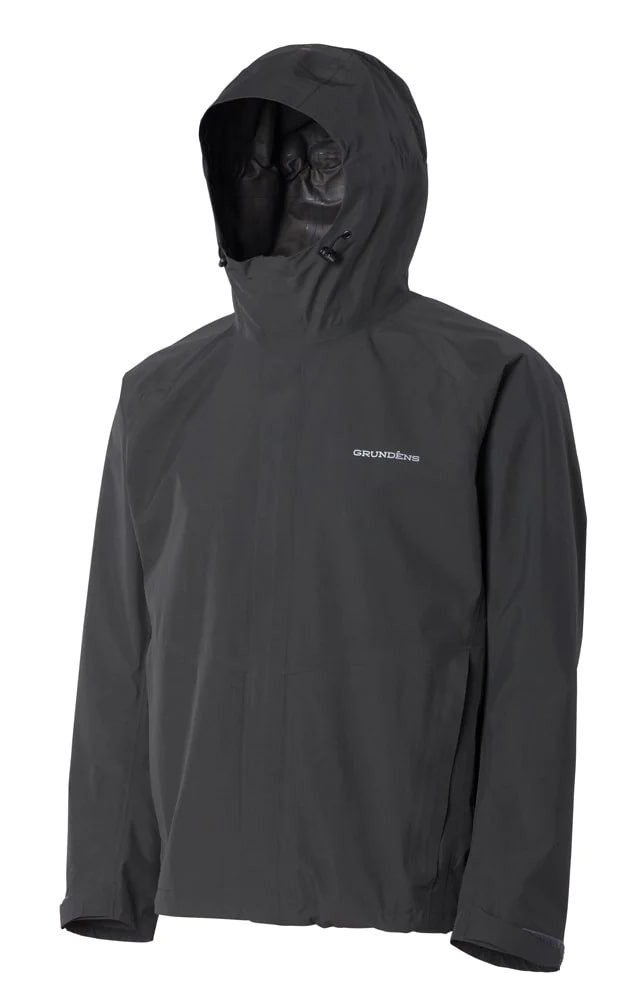 Veste De Pêche Grundens Petrus Imperméable PVC - Taille M Verte - Capuche - Neuve Avec étiquettes