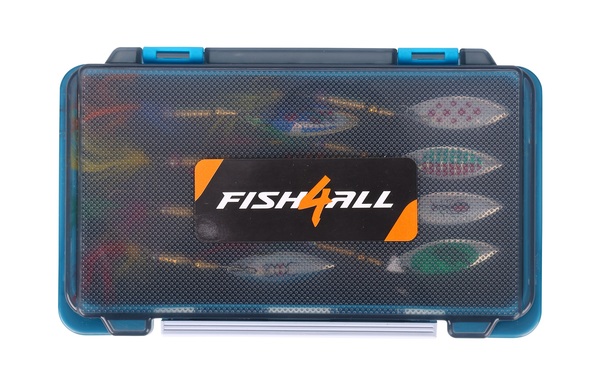 Fish4All Spinner Box Willow 7cm 4.3g (8 Stuks)