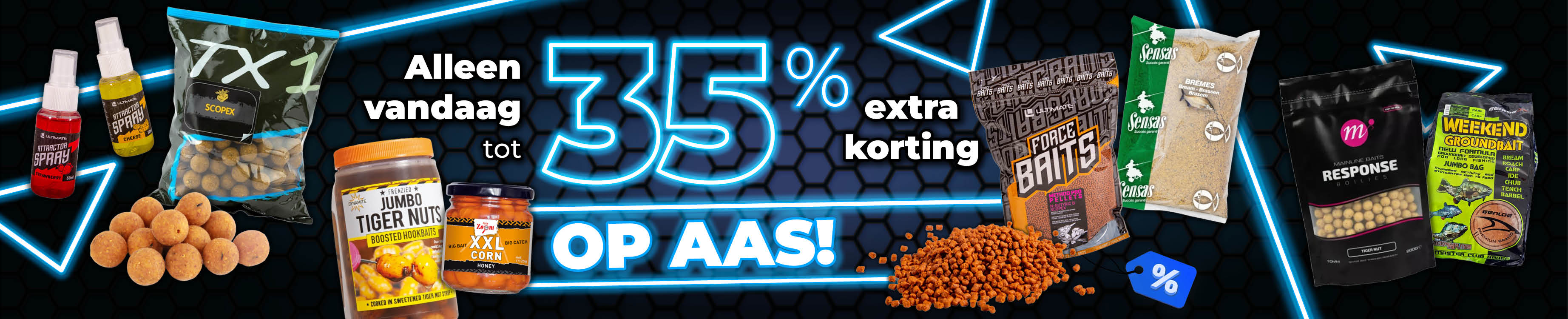 Topbanner: Tot 35% Aas (Blauw)