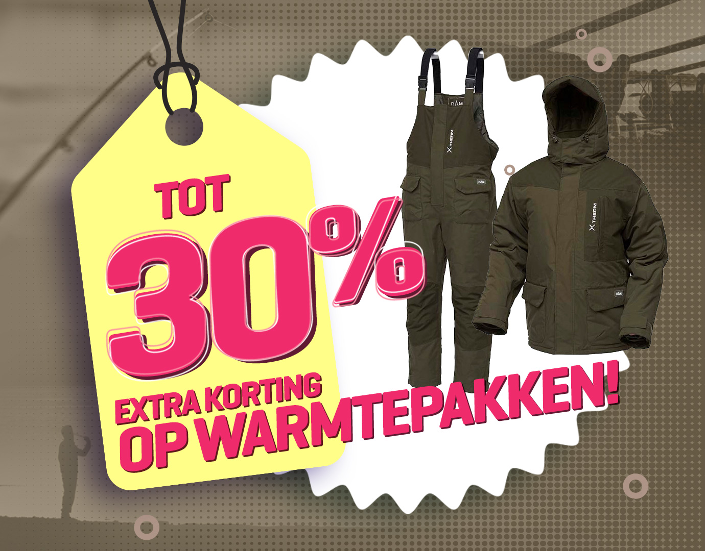 Subbanner: Tot 30% Warmtepakken (actieperioden 2025)