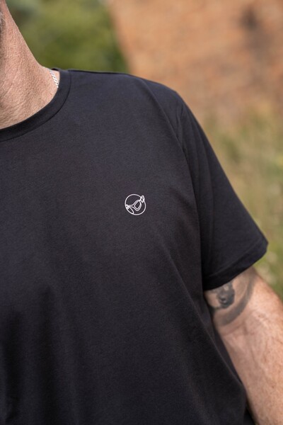 Korda One Liner Tee Black T-Shirt