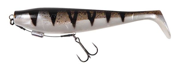 Fox Rage Zander Pro Shad Cargado 16 cm (39 g) - UV Glitter Perch