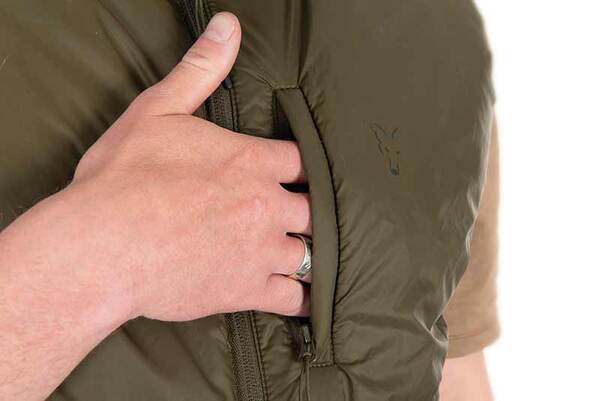 Fox Olive Quilted 100 Gilet Bodywarmer