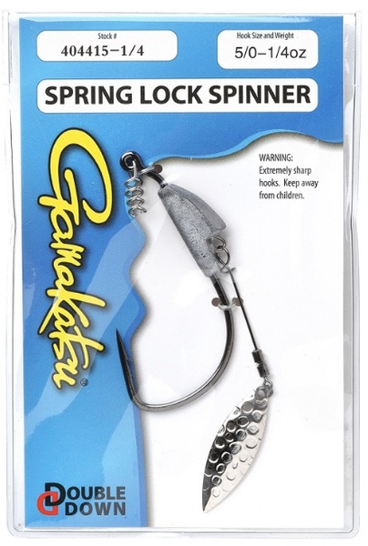 Gamakatsu Spring Lock Spinner Softbait Anzuelo - #6/0