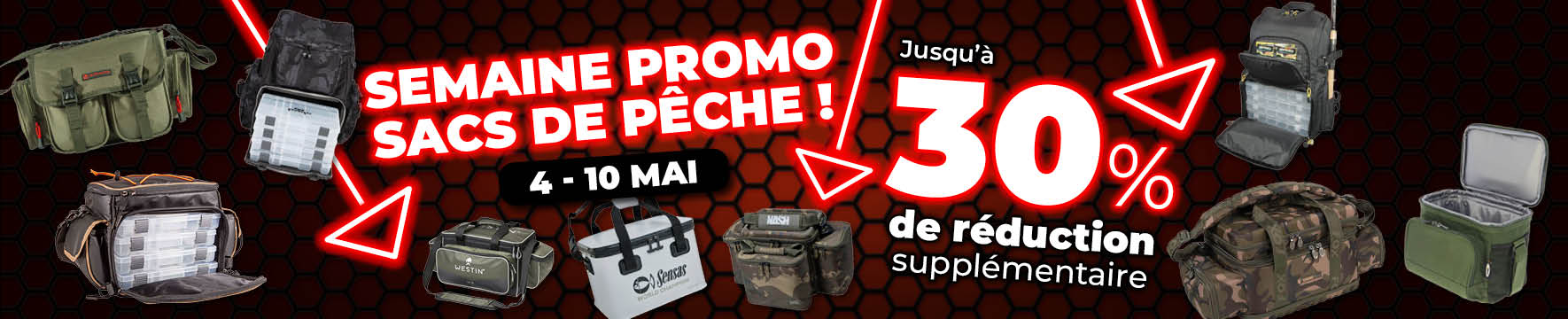Weekactie Topbanner: Tot 30% Vistassen