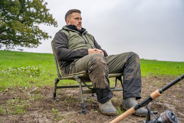 Korum Supa Lite Stretch Wide Visstoel