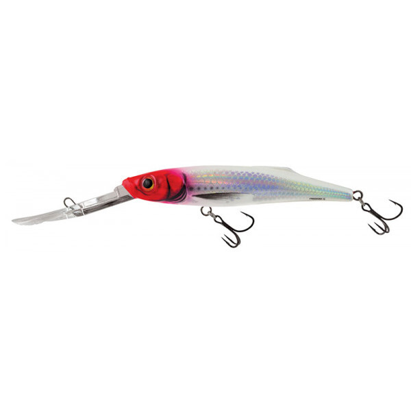 Salmo Freediver Super Deep Runner Plug 9cm (12g) - Holographic Red Head