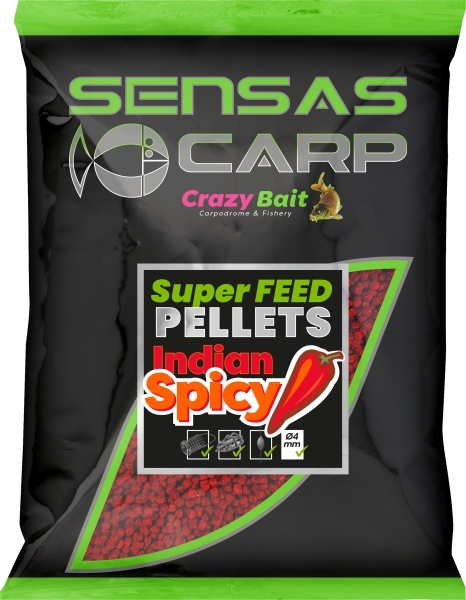 Pellets Super Feed Indian Spicy Sensas 650go5