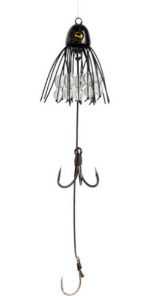 Black Cat Battle Teaser (80g) - Black Silver Flash