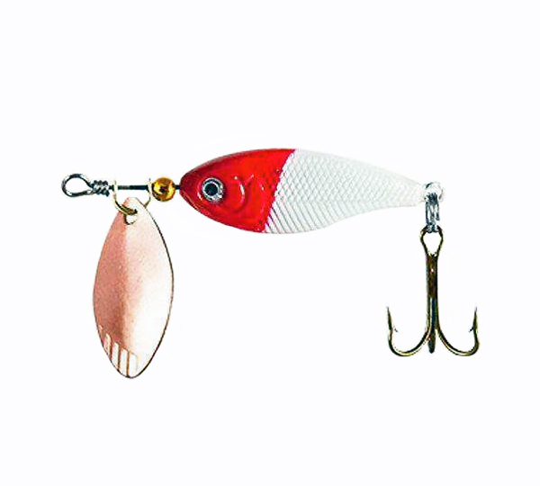 Wizard Chub Spinner 8g - Wizard Chub Spinner White/Red