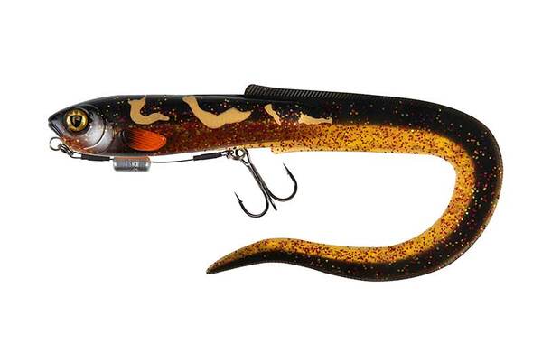 Fox Rage Slick Eel Loaded Softbait 35cm (102g) #2/0 - Burbot
