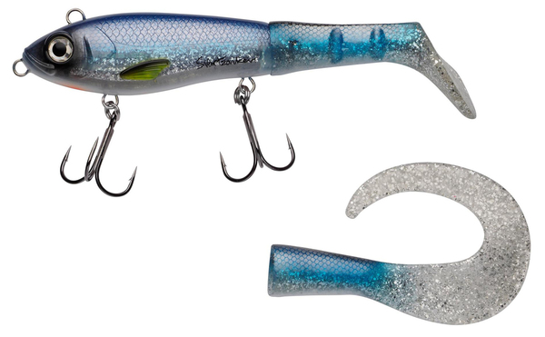 Abu Garcia Svartzonker McHybrid 16.5cm (74g) - Blue Silver