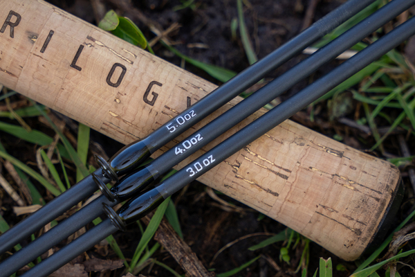 Korum 3K Trilogy Triple Tip Feederhengel 12ft (Incl. 1.75lb, 2.2lb & 1.5lb Power Quiver!)