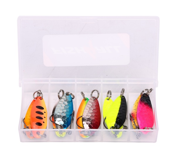 Fish4all Trout Spoon Box Mix 2.9g-3.3g (10 pieces)