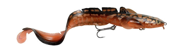 Savage Gear 3D Burbot 25cm - Bloody Burbot UV