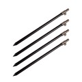 Ultimate Black Aluminium Bankstick Set (4 Stuks)