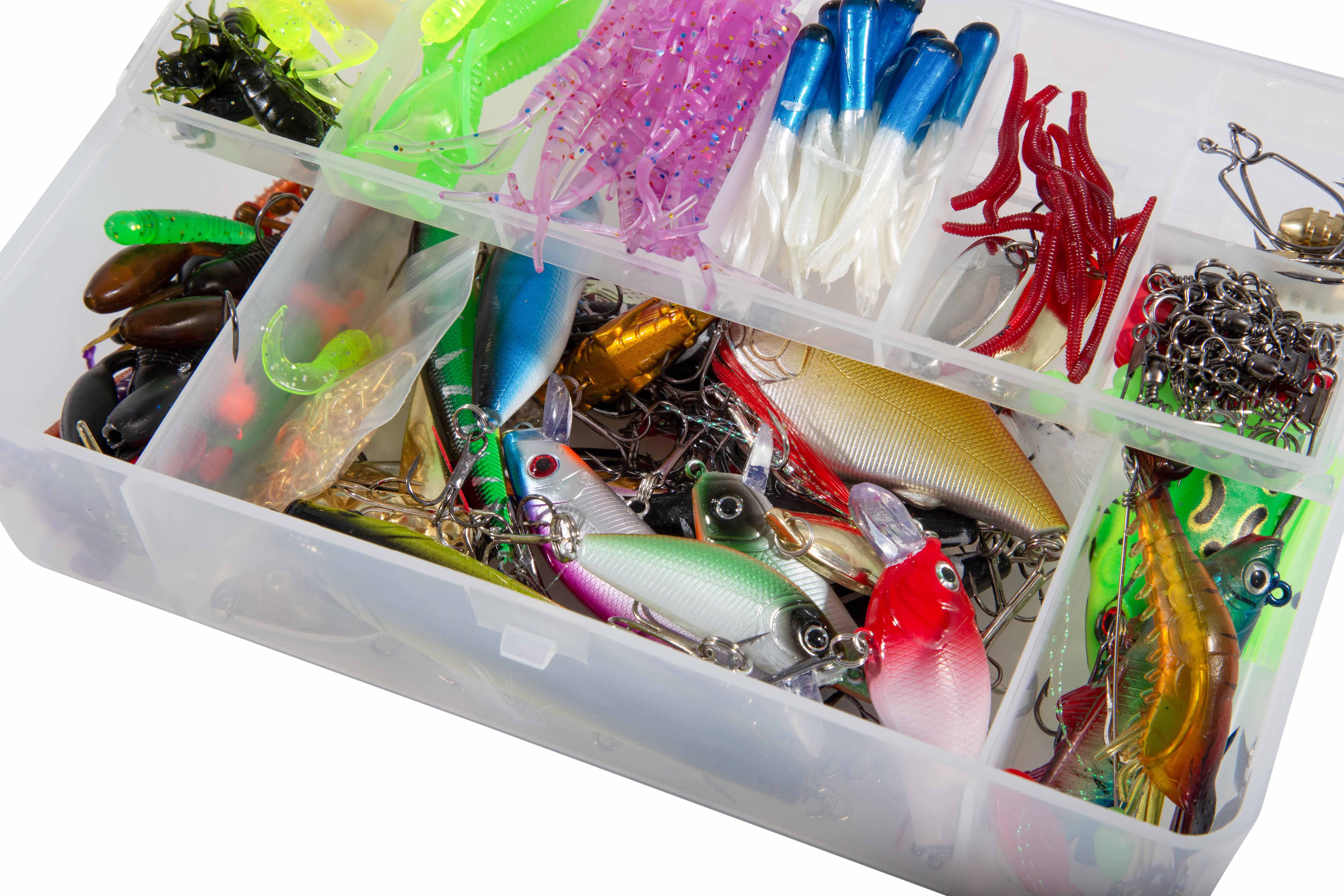 Leurres de Pêche avec Boîte Kit 101pcs - Spinnerbaits