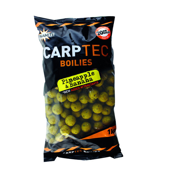 Dynamite Baits CarpTec Boilies 20mm (1kg) - Pineapple & Banana