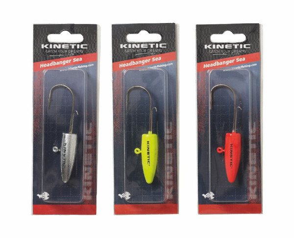 Kinetic Lead Free Headbanger Sea Jigheads