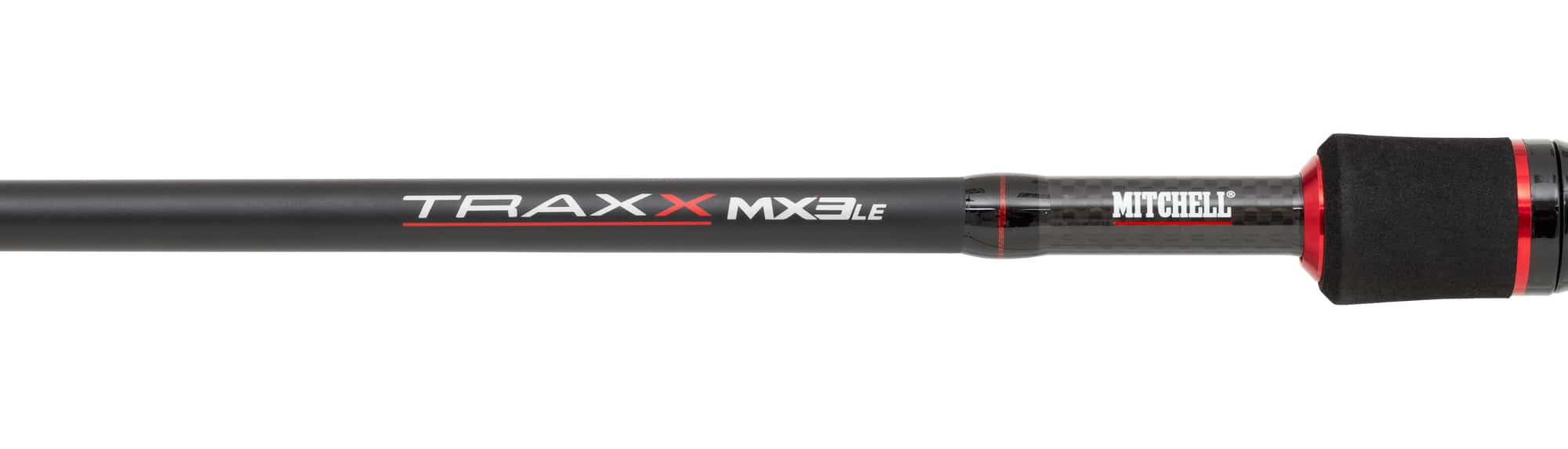 Mitchell Traxx MX2 Canne Spinning - 2,13m - Pour Brochet, Perche, Sandre - Carbone Léger Et Sensible