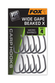 Fox Wide Gape Beaked X Karperhaak (10 Stuks)