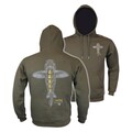 Vass 'Carp Rising' Hoodie Khaki Edition