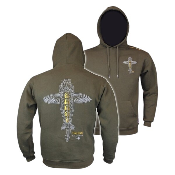 Vass 'Carp Rising' Hoodie Khaki Edition