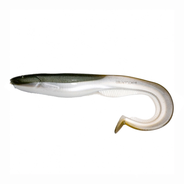 Esca Gator Catfish 25 Cm In Gomma Per Luccio - Esca Da Nuoto - Tutti I Colori
