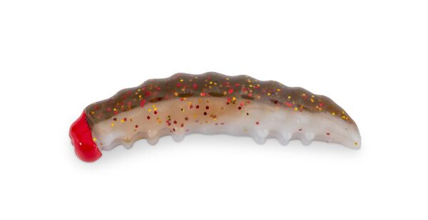 Iron Trout Big Willy Super Soft Bee Maggot Cheese Forelkunstaas 42mm (12pcs)