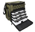 Daiwa D-Vec WP 500 Tackle Box Rucksack XL (Incl. 4 Tackle Boxes)