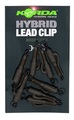 Clip plomb Korda Hybrid (8 pièces) - Weedy Green