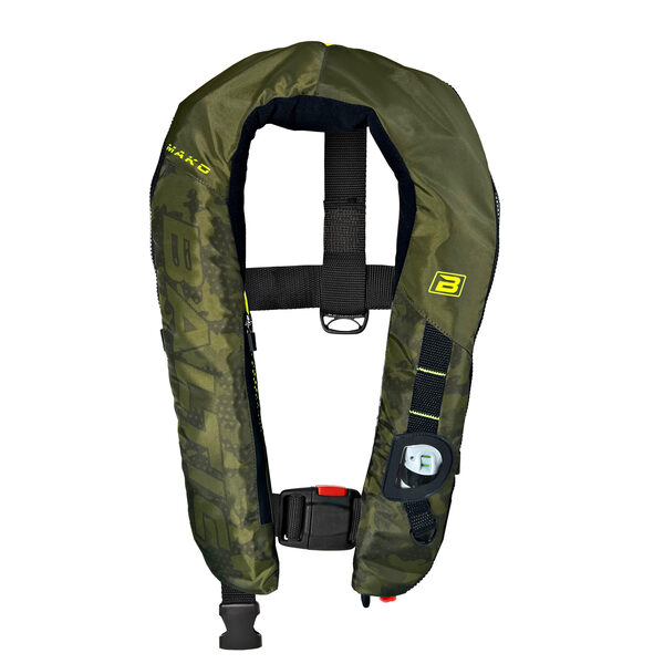 Baltic Inflatable Lifejacket Mako Auto Green (40-150kg)