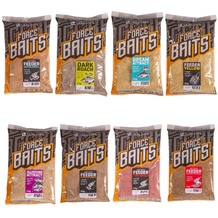Ultimate Force Baits Groundbait Try-Out Pack (Total 8kg)