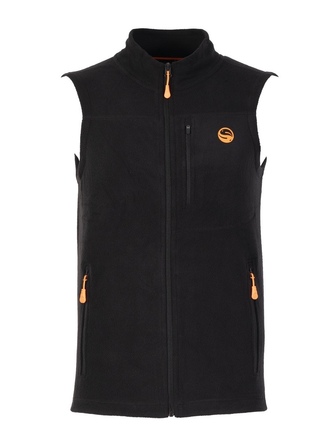 Guru Fleece Gilet Black Bodywarmer