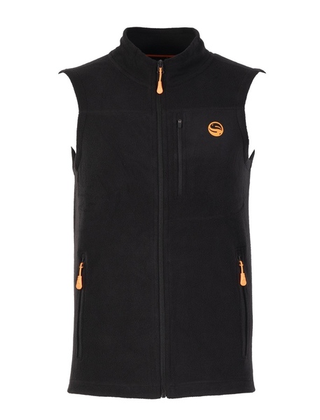 Guru Fleece Gilet Black Bodywarmer