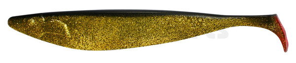 ShadXperts Megalodon 12" - Clear Gold Glitter/Black