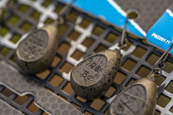 Preston Flat Pear Swivel Lead (2 pieces)