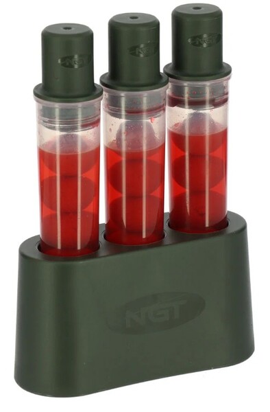 NGT Barrelz Baiting Glugging Set (Soaktubes + Standaard)
