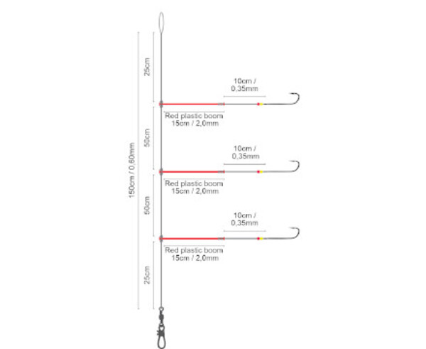 Spro Salt Rig 27 Plastic Boom