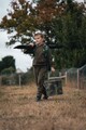 Korda Kids Kore Hoodie Dark Olive