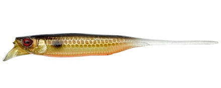 Jackall Driftfry 3 Elastomer Drijvende Softbait 7.6cm (5pcs) Muddy Roach