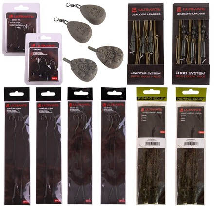 Ultimate Carp Leader And Rig Kit (26pcs)