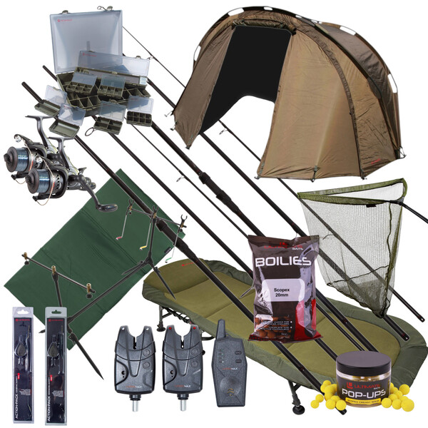 Ultimate Mega Complete Carp Night Fishing Set