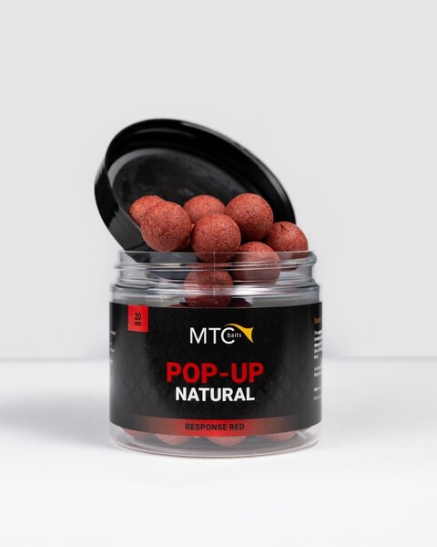 MTC Baits Pop-Up Hi-Natural Response Red (16mm and 20mm)
