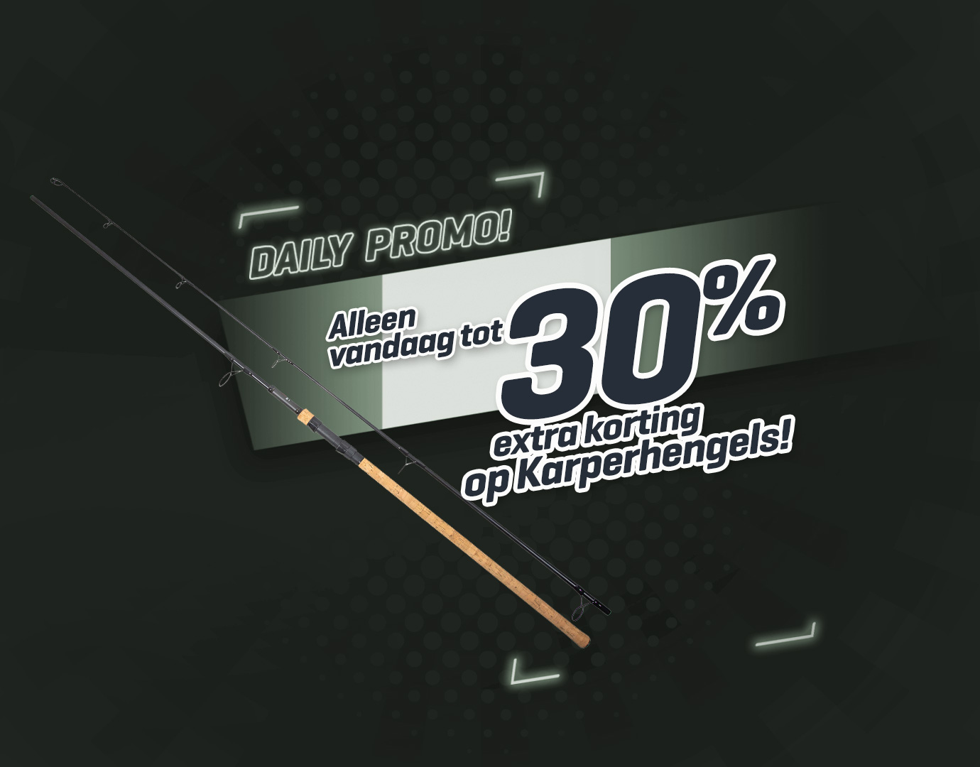 Subbanner: Tot 30% Karperhengels